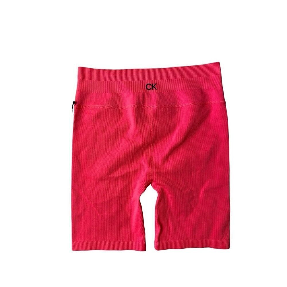 Calvin Klein Performance women's size M Bike Shorts pink.Stretch Quick Dryin